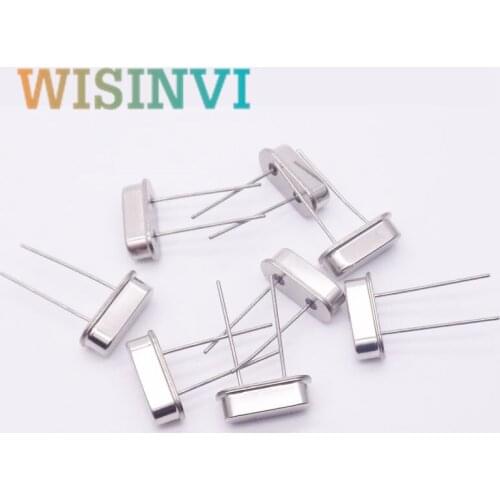 10 PCS 4Mhz 6Mhz 8Mhz 12Mhz 16Mhz 20Mhz 24Mhz 32.768K 2*6 32.768K 3*8 Quartz Crystal Resonator Passive Oscillator HC 49S