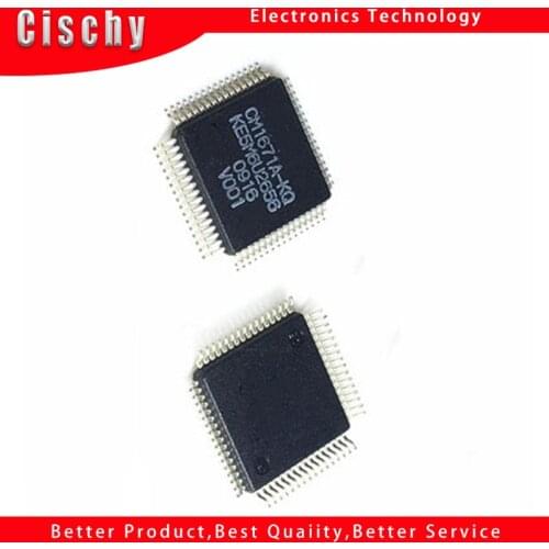 2pcs/lot CM1671A CM1671A-KQ TQFP64