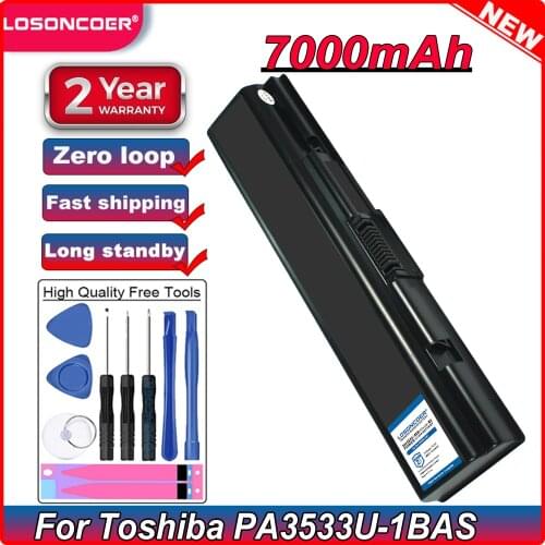 Pa3534u 1brs Battery For Toshiba PA3533U-1BAS PA3534U-1BAS PA3534U-1BRS Satellite A200 A205 A210 A215 L300 L450D A300 A500