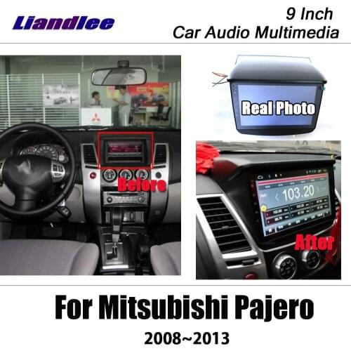 Car Android Multimedia For Mitsubishi Pajero 2008-2013 Stereo Radio Video Wifi Carplay GPS Navigation 9 Inch Screen