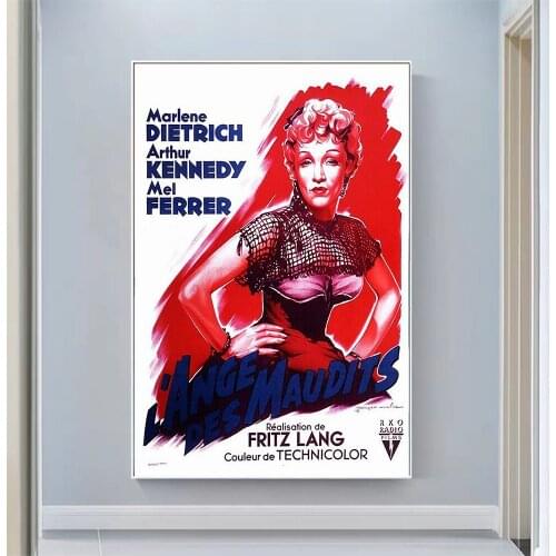 CP1080 Rancho Notorious Classic Hot Movie Print Silk Fabric Poster Indoor Wall Art Decor Gift