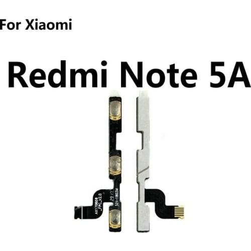 For Xiaomi Redmi Note 5 5plus 5A New Power on/off+Volume up/down Button Flex Cable Repair Parts