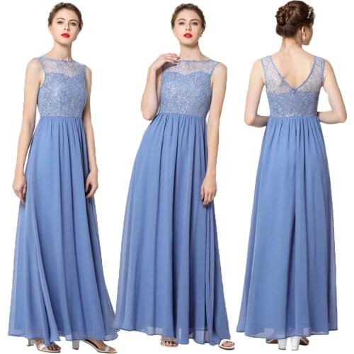 Elegant Summer Women Formal Sleeveless Long Maxi Dress Backless Casual Vintage Chiffon Prom Ball Party Gowns Lace Dresses Cloth