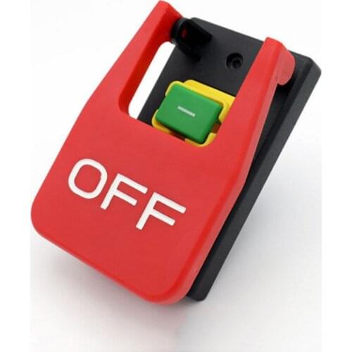 Electromagnetic Pushbutton Switch Paddle SwitchVoltage protection Table Saws