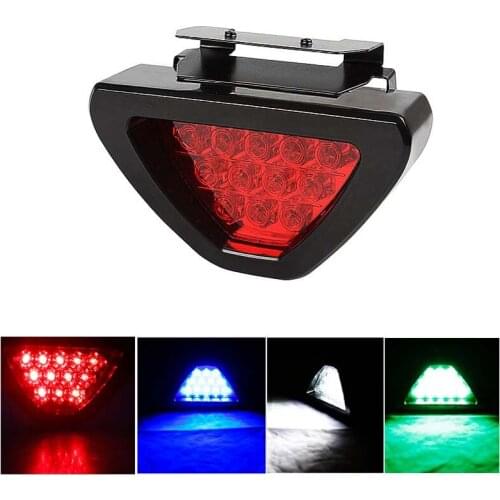 Racing car lights Car modification pilot lights Low LED brake lights LED flashing lights Triangle car tail lights