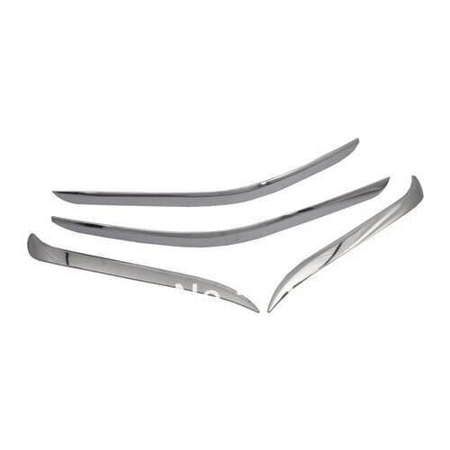 Chrome Bumper Decoration Trim Set For Hyundai Santa Fe 2013 up
