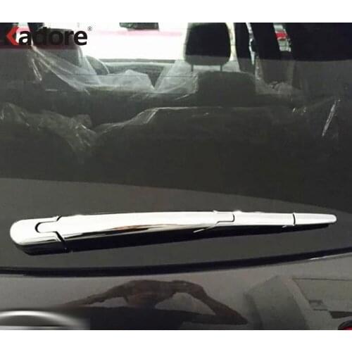Rear Window Wiper Cover Trim For Kia Sorento 2016 2017 2018 2019 ABS Chrome Tail Windscreen Wiper Covers Car Styling Accessories
