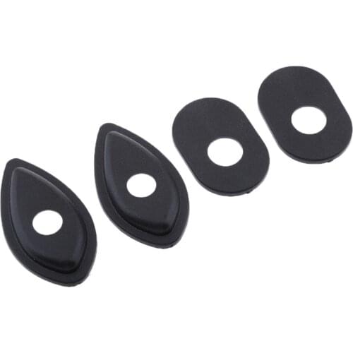 Motorcycle Front/Rear Indicator Turn Signal Light Adapter Spacers for Honda NC700S NC700X 12-13 Motorcycle Part Black