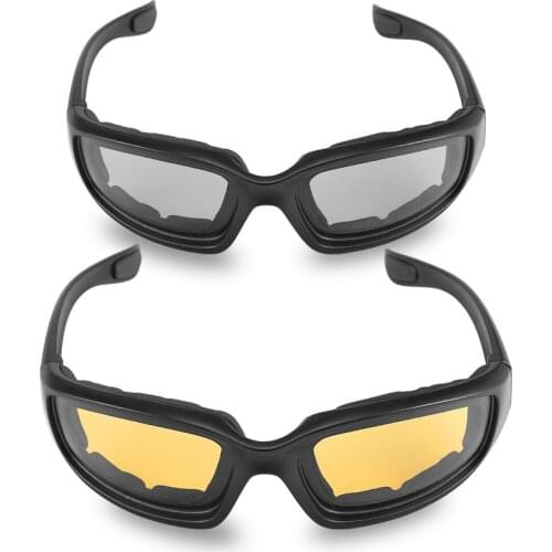 Motorcycle New Protective Glasses Windproof Dustproof Eye Glasses Cycling Goggles Eyeglasses Outdoor Sports Eyewear Glasses Hot