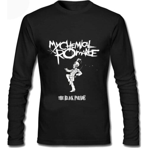 My Chemical Romance T Shirt Candle Punk Band Sign Hip Hop Mens T Shirts Koszulka Men Long Sleeve T Shirts Plus Size XS-2XL