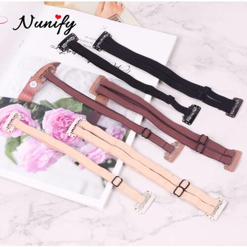 Nunify Adjustable Double Stretch Band For Eyes And Eyebrows Fox Eyes Lift Hair Band Magic Elastic Band With Hold Bb Clips