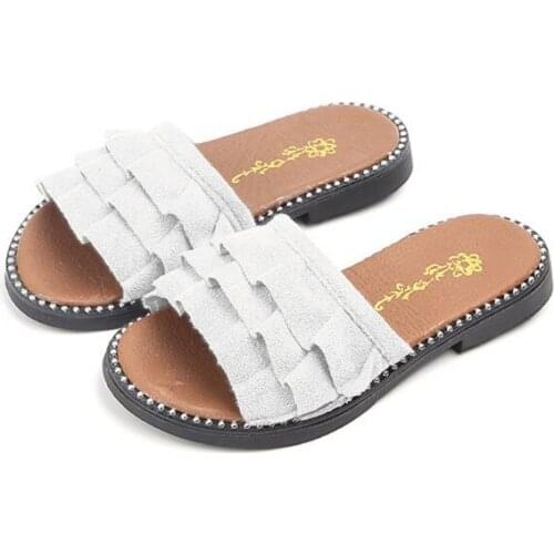 Baby Girls Slippers Children Flip Flops Child Shoes Kids Indoor Beach Slippers GXMB