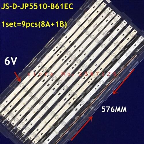 LED t strip 6 LED JS-D-JP5510-A61EC JS-D-JP5510-B61EC E55DU1000 JS-D-JP5510-C51EC E55DU1000 FHD 576.0.0 17.0 1.0T MCPCB C NUOVA