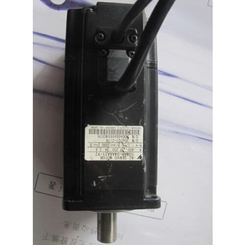 Servo motor SGMAH-04AAA21-Y2 , Used one , 90% appearance new , 3 months warranty , fastly shipping