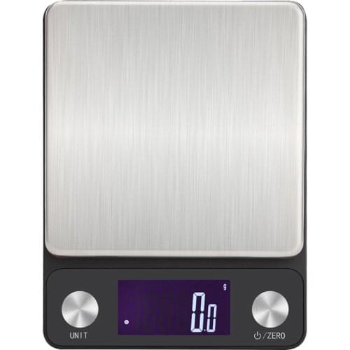 Digital Kitchen Scale 5kg 0.1g Multifunction Gram Weight Weighing Scale with LCD Display for Cooking Baking Postal Parcel