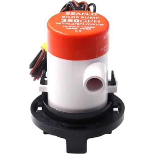 DC 12V Water 350GPH Bilge Pump for Submersible Motor Houseboat Accessories