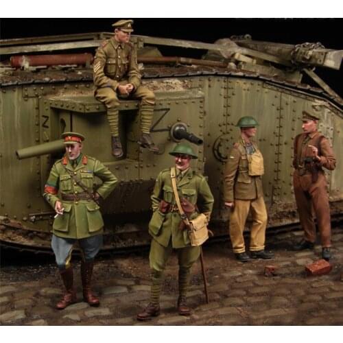 1/35 Resin Figure Model Kit Unassambled Unpainted S54