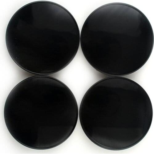 10 pcs 68mm For xxr 530 531 557 Wheel Center Cap Glossy Black No Logo Hub Cap Cover Wholesale Car Accessories Part Number 654F