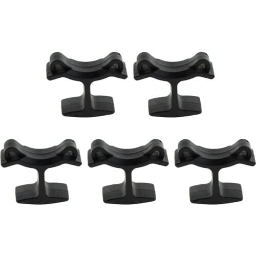 5 Pack Referee Coaches Trainer Whistle Finger Hand Holder Clip Clamp Bracket