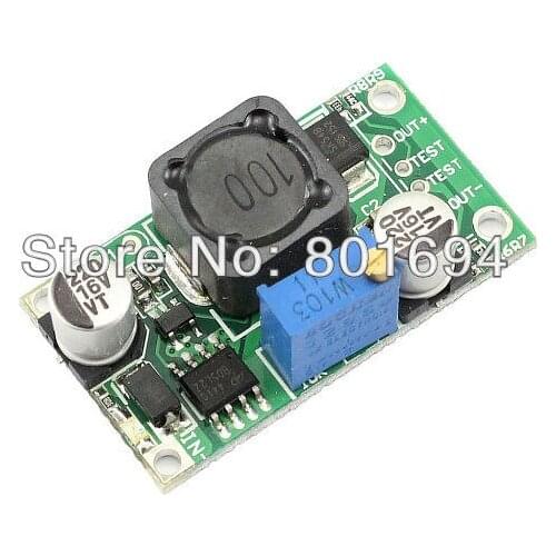 DC-DC Lithium Battery Boost Converter Module 2-6V 3V to 5V 3.3-9V 2A Power Supply Board