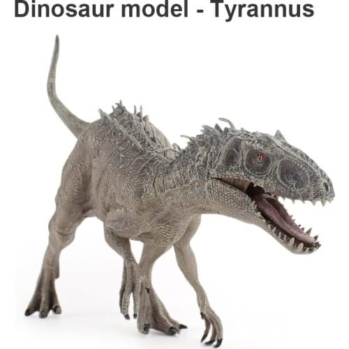 33x22cm Jurassic Indominus Rex Action Figures Open Mouth Savage Tyrannosaurus Dinossauro World Animals Model Kid Toy