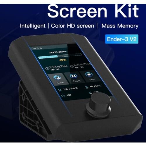 Creality Ender-3 V2 Screen Kit 4.3 Inch Color HD Display Screen User-friendly UI Interface for Creality Ender-3 V2 3D Printer