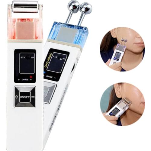 Microcurrent ION Galvanic Skin Whitening Firming Anti-aging Wrinkle Removal Freckle Iontophoresis Massager Face Skin Care KD9000