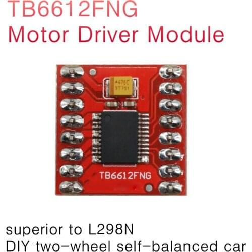 TB6612FNG Motor Driver Module, superior to L298N,DIY two-wheel self-balanced car