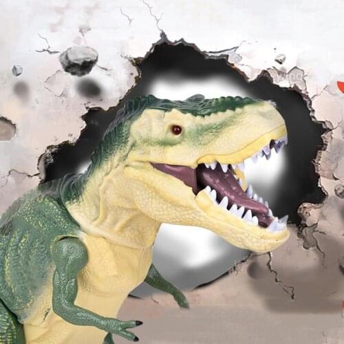 Remote Control Tyrannosaurus Rex Creative Simulation Dinosaur Animal Model Remote Control Childrens Educational Toys Gift