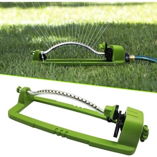 Lawn Sprinklers 18-hole Copper Nozzle Automatic Swing Type Watering Sprinkler Sprayer Garden Supplies Irrigation Tool DROPSHIP