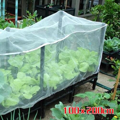 Mesh Cloth Bird Insect Netting Garden Plant Crop Vegetables Fruit Protective Netting Pest Control 2x1m
