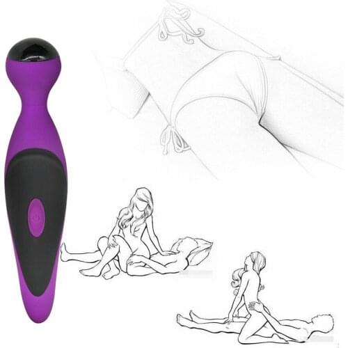 Silicone Sexy Av Vibrator Waterproof Straight Line g Point Stimulation Adult Female Masturbation Massage Stick Factory Direct