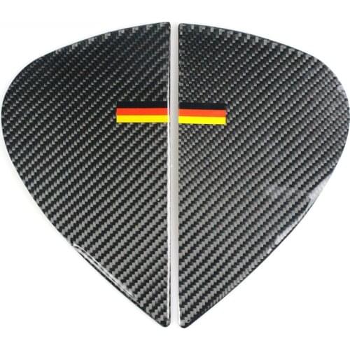 Car Styling Carbon Fiber Door Interior Frame Trim Sticker For Mercedes Benz C Class W205 C180 C200 C300 GLC Accessories