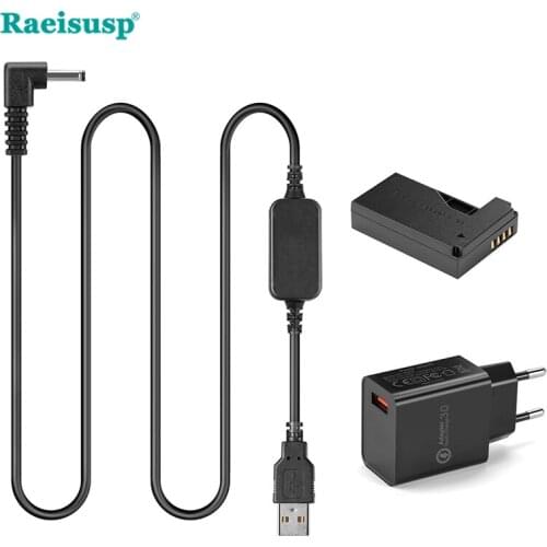 ACK-E15 USB Drive Cable DR-E15 Dummy Battery DC Coupler Grip Adapter Kit for Canon EOS Canon 100D kiss X7 Rebel SL1