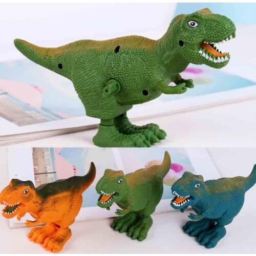 1 Pc Clockwork Childrens Toy Learning Education Brain Teaser Toy Random Plastic Bouncing Dinosaur Children Gifts