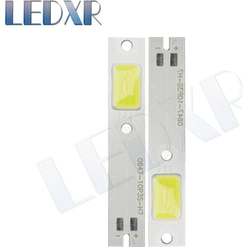 10Pcs CSP led COB H7 LED car light, car headlight highlight motorcycle C6 S2 COB light source white light 6000-6500K