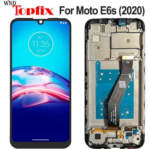 100% Tested Original LCD 6.5" For Motorola Moto E6s 2020 LCD Display Touch Screen Digiziter Assembly For Moto E6S XT2053-1LCD