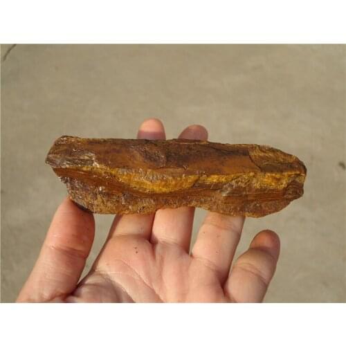 135g natural yellow tiger eye ore rough stone point ore energy mineral specimens LA1255