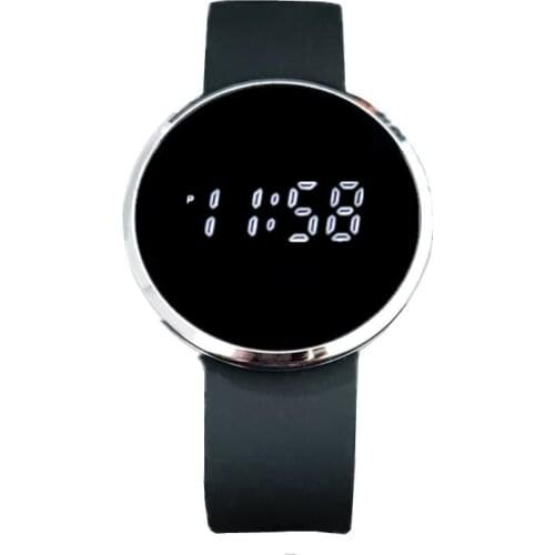 2021 Hot Explosive LED Electronic Couple Watch New Touch Screen Watch Alloy Fashion Business Mens and Womens Watches Relojes