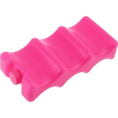 600ml Reusable Ice Brick Ice Block Ice Pack Cooler Milk Storage For Cooler Bag