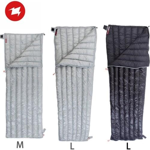 AEGISMAX E Envelope Goose Down Sleeping Bag Outdoor Camping Uliralight Nylon Duvet