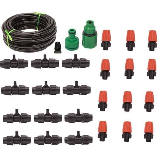 10M High Quality 9/12MM Automatic Micro Drip Irrigation System Garden Irrigation Spray Self Watering Kits Adjustable Dripper