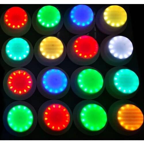 Wireless remote controlled Rechargeable battery powered RGBW waterproof 12pcs 5050SMDs LED module Furniture mood Light Bar Home