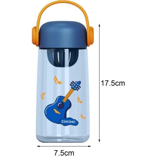 Water Bottle Eco-friendly Good Seal Performance Plastic Water Cup with Handle for Daily Use