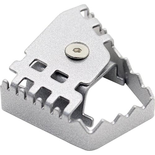 CQR250 Motorcycle Rear Brake Pedal Extension Step Tip Plate Enlarge Pad Extender