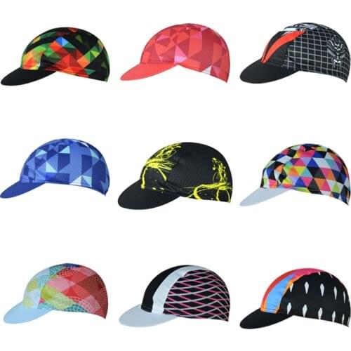 Colorful Cycling Caps For Men Women Sunscreen Sweat Quick Drying Breathable Bicycle Helmet Hat Bandana MTB Bike Headwear RR7151
