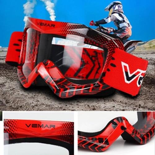 One Size Children Motocross Goggles Kids Motorcycle Glasses Kid MX MTB Off-Road Dirt Bike Child Goggles For MX Helmet Boy Girl