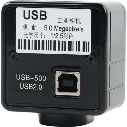 1/2.5" 5.0MP USB CMOS CCD Electronic Digital Video Camera Microscope Electronic Free Driver For Win10/ Win7/ Win8