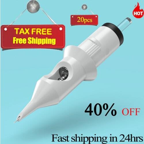 Tattoo Needles Revolution Cartridge Round Liner #10 (0.30mm needle) RL1001 RL1003 RL1005 RL1007 RL1009 RL101120 pcs /lot