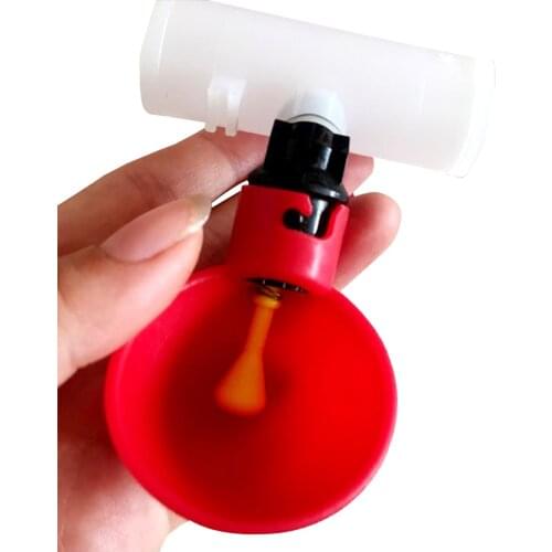 10 set Chicken Nipple Drinker Automatic Drinking water Bowls for Chicken Birds Quail Interface 25mm poultry Drinking Tool